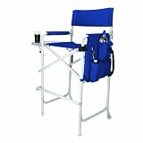 Celebrity Portable Tall Director Chair (Navy)
