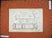 1899 Antique Map Rome Plan Palace Vatican Court Damaso