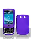 Purple Silicone Skin / Case / Cover for RIM BlackBerry Torch 9800