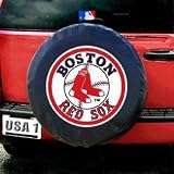 Boston Red Sox Black Tire Cover