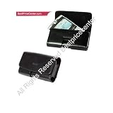 Omega Black Horizontal carrying case suitable for Motorola Q, Samsung BlackJack, Blackberry 8800, HTC Dash (Size 3)