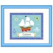 Pirates Personalized Print (light blue)