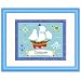 Pirates Personalized Print (light blue)