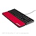 Fat Wrist Pad 17 is a 4 X 17 X 0.75 Inch Wrist Rest for Standard Keyboards and Full Length Mechanical Keyboards (Royal Blue)