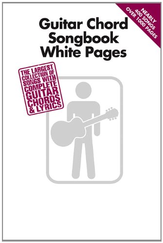 Guitar Chord Songbook White Pages