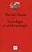 Sociologie et anthropologie
