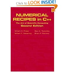 Numerical Recipes in C++: The Art of Scientific Computing