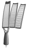 Art and Cook Long Convertible Grater, Charcoal