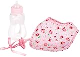 Corolle Nursery (Baby Doll Meal Feeding Bottle & Bib Set)