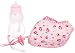 Corolle Nursery (Baby Doll Meal Feeding Bottle & Bib Set)