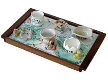 ArtisanStreet's Judaica Puzzle Seder Plate With Hebrew Inscriptions. Award Winning Functional Judaica For Passover. Hand Built Stoneware. Limited Edition.