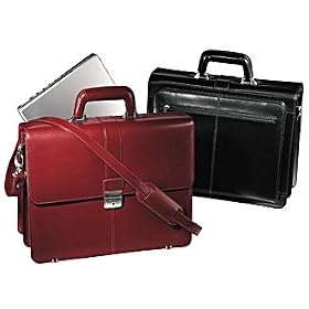 Buy Andrew Philips Leather Goods Executive Mobile Desk Laptop Briefcase by Andrew Philips Collection