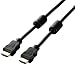ELECOM HDMI�P�[�u�� �t�F���C�g�R�A 1.5m �u���b�N DH-HD13AN15BK
