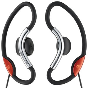 Sony Mdr-As20J Active Style Headphones with Soft Loop Hangers (Black)
