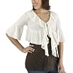 Liz Lange for Target Ruffle Cardigan - French Cream