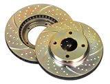 Ebc Brakes Gd975 Front Turbo Groove Upgrade Brake Discs For Mitsubishi Lancer Evo