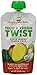 Happy Squeeze Organic Snacks, Twist Apple Mango Pear & Kale, 3.5 oz (Pack of 12)