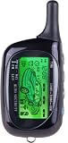 Carvox Two-way Car Alarm with Remote Engine Starter and Alarm Clock Pager