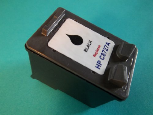 HP 27 Black Refurbished Inkjet Cartridge, C8727