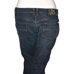 DEL FORTE Noche Organic Dark Embroider Jeans