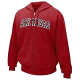 Nike Arkansas Razorbacks Cardinal Classic Full Zip Fleece Hoody Sweatshirt