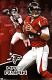 (22x34) Atlanta Falcons Matt Ryan Action Sports Poster Print