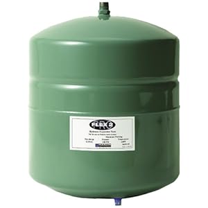 Flexcon Industries Htx15fv 2.1-gallon Hydronic Heating Expansion Tank With Fill Valve