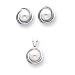 Jewelry : 14k 6mm Pearl Set of Pendant and Earrings