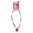 Dora the Explorer Multi-Color Pearl Heart Necklace - Dora the Explorer Kids Necklace
