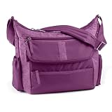 Lug Travel HULA HOOP Baby Diaper Carry All Messenger Bag in PLUM PURPLE