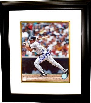 Wade Boggs Autographed/Hand Signed New York Yankees 16x20 Photo Custom Framed
