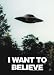 X-FILES ポスター I WANT TO BELIEVE