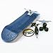 P-Rep Blue Complete Wooden Fingerboard with Basic Bearing Wheels - Starter Edition