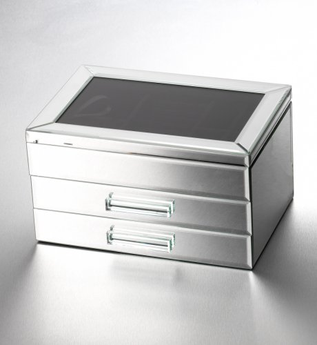 Autograph Giant Angled Mirror Jewellery Box