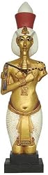 King Akhenaton Standing with Crook and Flail Statue