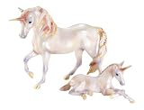 Unicorn Mare and Foal Set - Alida and Elidor 