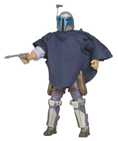 Star Wars Saga 2008 30th Anniversary Wave 1 Action Figure Jango Fett With Poncho