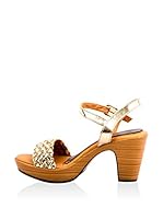 SOTO ALTO Sandalias de tacón (Platino)