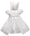 Precious Satin & Lace Christening Baptism Gown (Dress, Cape & Bonnet)