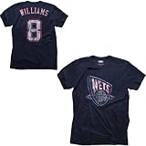 Majestic Threads New Jersey Nets Deron Williams Triblend T-Shirt Large