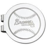 Atlanta Braves Laser Engraved Money Clip