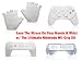 Brand New Nintendo Wii Controller Grip Set w/ grip-it-all gloves