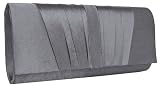 Produkt-Bild: Satin Abendtasche, Grau