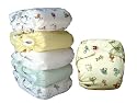 5 Adorable Cloth Diaper Adjustable One Size Fits All Nappies