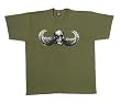 Rothco Skull Wing Olive Drab Mens T-Shirt - Xlarge
