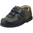 See Kai Run Satchel Loafer (Infant/Toddler),Olive/Navy,5 M US Toddler
