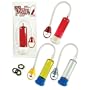 California Exotics / Swedish Erotica Shane's World College Pump Yellow and Blue Penis Pump Adult Sex Toy Kit