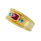 Linelle's Pink & Teal Ring