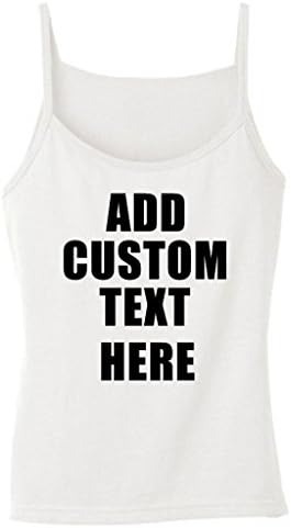 Custom Women T Shirts Printed Color Tank Top Personalized Words For You