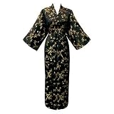 Kimono Robe - Brocade Bamboo (Long) (Apparel)